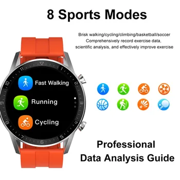 DT92 Smart Watch Homens IP68 Waterproof a Chamada Bluetooth frequência Cardíaca Pressão Arterial Monitor de Esportes Smartwatch de Fitness Tracker PK L13