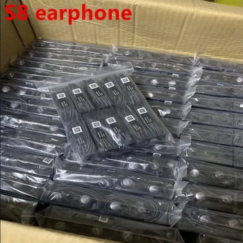 EO-IG955 10pcs/lot no ouvido de 3,5 mm do Fone de ouvido de Baixo Fones de ouvido Estéreo Com Microfone Samsung Galaxy S6 S7 Borda S8 S9 S10 S20 plus Nota 8 9