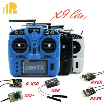 Frsky X9 Lite 24CH OpenTX ACESSO D16 RC Transmissor de Rádio de 2 XM+ R-XSR X8R Receptor para o RC de Drones, Aviões Modo 2