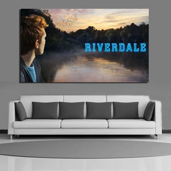 Riverdale TV Lili Reinhart Papéis de parede Tela de Impressão de Quarto, Decoração de Parede Moderna da Arte da Pintura a Óleo Cartaz de Imagem