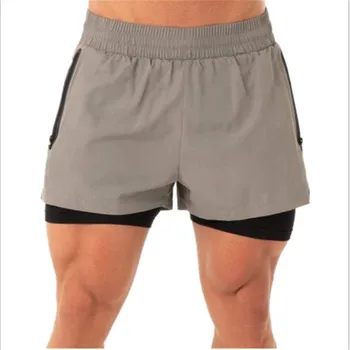 Musculação Corredores shorts Slim fit shorts de camuflagem Cavallari Verão de fitness nova shorts da Moda Respirável, de secagem rápida e academias