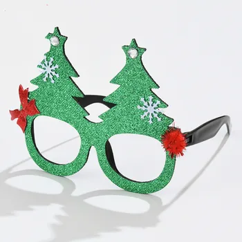 RBROVO Natal Óculos Redondos Quadro de Homens 2021 Engraçado Boneco de neve Óculos de Homens/Mulheres Engraçado Festa de Armações de Óculos de Homens e Mulheres de Vestir