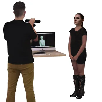 Scanner 3D Z17OR para impressora 3D portátil corpo objeto de face de verificação de Modelagem 3d com o software frete grátis
