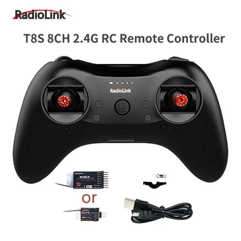 Radiolink T8S 8CH RC controle Remoto Transmissor De 2,4 G, com R8EF ou R8FM Receptor de Lidar com a Vara Para FPV Racing Drone