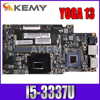 Para o Lenovo Yoga 13 Laptop placa-Mãe Com i5-3337u i5-3317u CPU FRU 90002037 90000649 QS77 placa-mãe Testada Navio Rápido