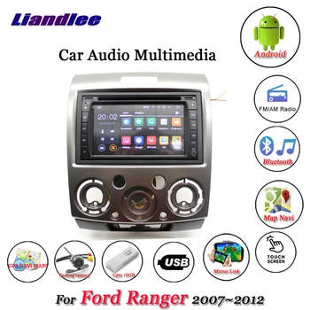 Rádio do carro Sistema Android Para Ford Ranger 2007 2008 2009 2010 2011 2012 Automático Reprodutor Multimédia NAVI GPS de Navegação com Ecrã HD