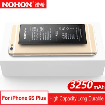 NOHON Bateria Para Apple iPhone 7 6 6S Mais 6SPlus 6Plus Bateria de Substituição Para o iPhone6 iPhone7 Bateria de Alta Capacidade Ferramentas Gratuitas