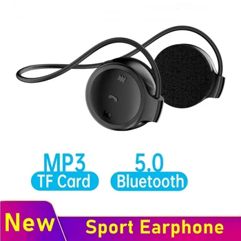Tongdaytech Bluetooth sem Fio do Fone de Ouvido Aberto de Esportes Fone de ouvido Fones de ouvido com Microfone Cartão do TF do Apoio de Rádio FM Mp3 Para a Execução de