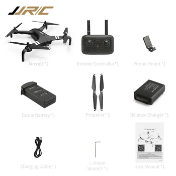 JJRC X7P INTELIGENTE 5G wi-FI 1KM FPV w/ 4K Câmera de Dois eixos Cardan Motor Brushless RC Drone Quadcopter Multicopter RTF Modelo de Melhores Brinquedos