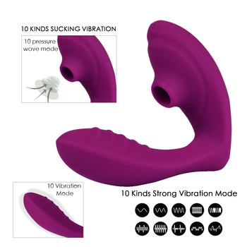 Erótico Clitóris Otário Vibrador Vibrador para a Mulher sem Fio Vibrador Oral Boquete Estimulador de Clitóris, Vagina Chupando Vibradores Sex Shop