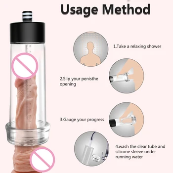 Elétrica Pênis Bomba de Vácuo para os Homens o Crescimento do Pénis com 7 Velocidade Vaginal Estimulador de Clitóris G-spot Massagem para Mulheres