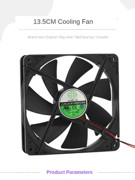 GLOBE Fan RL4Z B1352512EH 12V DE 0,5 13,5 cm da Fonte de Alimentação do PC Caso a Ventoinha de Resfriamento 135mm 135x135x25mm cooler