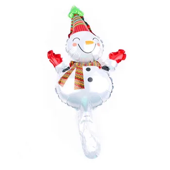 10pcs Feliz Natal Balões Papai noel do Boneco de neve do Ano Novo Balões Decoração de Casa, Decoração para uma Festa de Natal