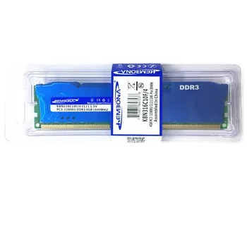 KEMBONA Nova Marca LONGDIMM Dissipador de Calor de Memória Ram Para o computador Desktop DDR3 8G 8GB 1600Mhz 8GB (Kit de 2,2 X 4GB) PC3-12800 1600