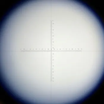 943 DIV 0,05 mm Cruz Microscópio Micrômetro Ocular com Retículo Preciso Vidro de Óptica Ocular do Microscópio Micrômetro para Medição