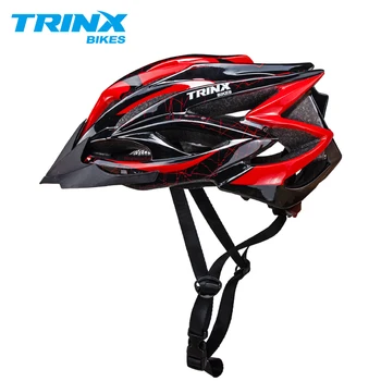 TRINX Capacete de Moto Bicicleta Capacete Capacete de Ciclismo Profissional MTB Estrada de Montanha do Capacete de Bicicleta de Corrida Ajustável com Segurança Pac