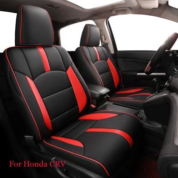 Carro de Luxo Especial de couro do assento de carro de capa protetor para Honda CRV 2012 2013 2016 3D Acessórios de Interiores de Automóvel
