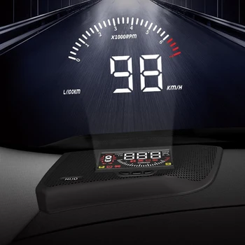 Carro Head Up Display HUD para Nissan X-Trail/Rogue-2019 de Condução Computador Projector HD Sn Detector de