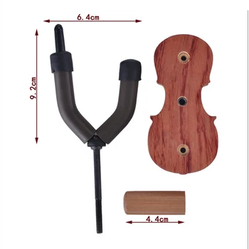Montagem Da Parede Do Violino Cabide Ukulele Ganchos Rack Home Studio, Suporte De Exposição De Acessórios Para Instrumentos Musicais &T8