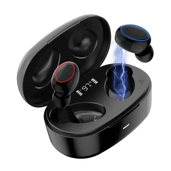 EZEAR X11 TWS Fone de ouvido sem Fio Verdadeiro Bluetooth 5.0 Fones de ouvido Fone de ouvido Portátil de som hi-fi Fone de ouvido Sport IPX7 Impermeável Fones de ouvido