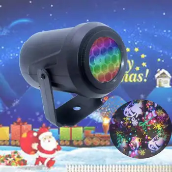 Fase do DIODO emissor de Lâmpada DMX Movendo a Cabeça Bulbo da Esfera de Natal Disco Club Festa de luz Coloridos Padrão Claro de Alto Brilho da Grande Área