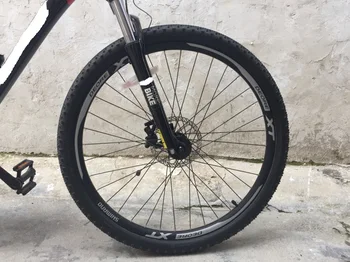 12pics/set Roda Aro de Bicicleta da Montanha de 26 de 27,5 29er polegadas Disco Roda Vinheta de Roda Decorativos, adesivos de Bicicleta Decalques MTB Roda vinheta de