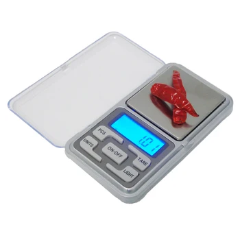 500g x 0,01 g Mini balança Digital de Jóias jóias Escalas Visor LCD de Alta Precisão de Medição de Bolso Peso Ferramentas