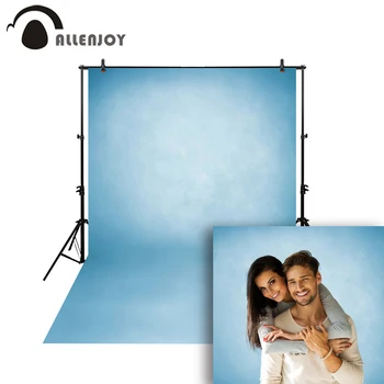 Allenjoy foto luz de fundo azul da cor pura velho mestre interior textura do papel profissional de fotografia de paisagens photophone