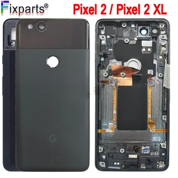 Original Para que o Google Pixel 2 XL Tampa Traseira da Bateria Porta da caixa de Substituição de Pixel 2 Caso de volta Para o HTC Google Pixel 3 Tampa Traseira