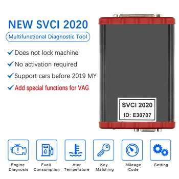 SVCI V2020 Completo Verison Não Limitado SVCI 2019 2020 VVDI 2 AVDI Abrites 21 De Softwares Chave/ECU Auto Programador de Diagnóstico OBD2 do Carro