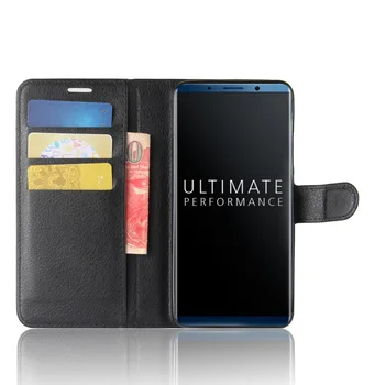 Carteira caso do Titular do Cartão de Casos de Telefone para Huawei Mate 10 Pro Mate10 Lite Capa de Couro pu Caso estojo Protetor