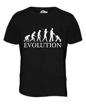 Impressão de T-Shirts Homens o PAI COM CARRINHO EVOLUÇÃO DO HOMEM MENS T-SHIRT TEE SUPERIOR DOM NOVO PAI, PAPAI Algodão, Nova Marca de T-Shirts
