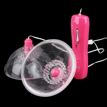 Erótico 7 Velocidade do Mamilo Vibrador de Silicone Mamário Bomba Massager do Mamilo Otário Estimuladores os Brinquedos Sexuais para a Mulher