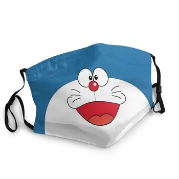 Doraemon Shizuka Nobita Figuras Personalizadas de Moda Casual Lavável Máscara facial Unisex Para Adultos e Crianças em 3d, Impressão Anime Máscara Boca