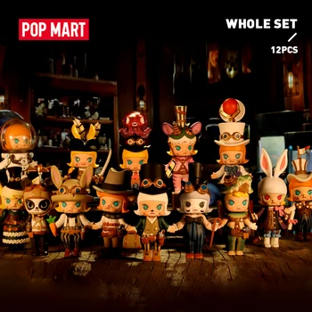 POP MART Molly Steam Punk série Animal para toda a caixa de Brinquedos de figura cega caixa de presente de aniversário novos que chegam frete grátis