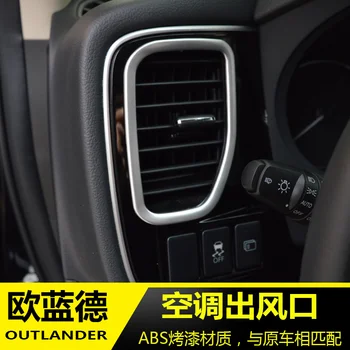 De aço inoxidável completa do interior do carro decoração de lantejoulas para Mitsubishi Outlander 2013 20165 2017 2018 2019 Carro-estilo