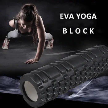 Yoga Blocos De Equipamento De Fitness Pilates Rolo De Espuma De Yoga Acessórios Do Ginásio De Exercícios Musculares Rolo De Massagem Para Fitness