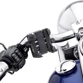 Acessórios da motocicleta de Telefone de Suporte Padrão do Dispositivo GPS do Telemóvel do Grampo Titular Kit Personalizado Para Harley Telefone Celular Suporte