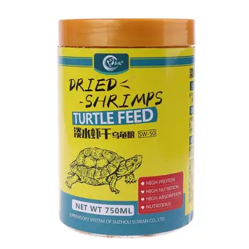 750 ml de Aquário Alimentos Secos Camarões Krill Para o Peixe, Tartaruga de Alimentação do Hamster Proteína