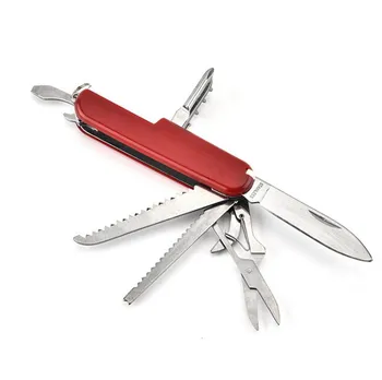 XLTOWN de aço inoxidável faca ao ar livre multi-função de faca de aço inoxidável mini canivete Suíço casa dom de faca, tesoura, chave de fenda