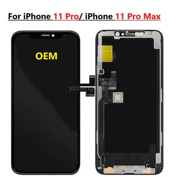Exibição Original Para IPhone 11 Pro/Pro Max Visualização 3D Com o Toque conjunto do Digitador da Tela de Substituição de LCD Com Manchas Pretas
