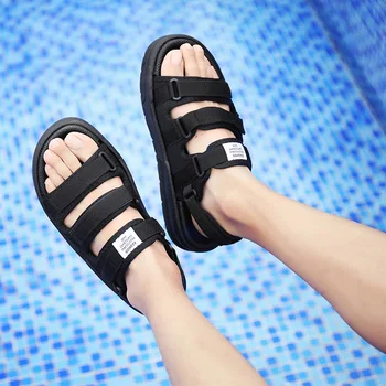 Sandálias Homem 2020 Legal Chinelo Tendência Personalidade Amantes Brincalhão Movimento Tempo De Lazer Sapatos De Praia