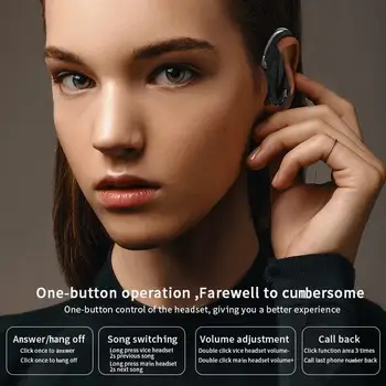 A15 TWS sem Fio de Esportes Fones de ouvido Impermeável Bluetooth 5.0 Inteligentes Magnectic Adsorção na Orelha Fones de ouvido ao ar livre Estéreo Gancho da Orelha