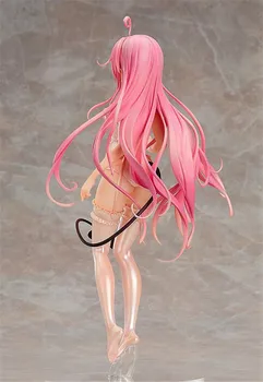 26cm Anime love Ru Darkness.LaLa Satalin Cueca Vestido de Casamento de VER. PVC Figura de Ação de Coleta de Modelo de Brinquedos Para Presentes