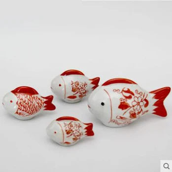 Cerâmica peixe flutuante casa de tanque de peixes decoração de peixes ornamentais brinquedo das crianças peixe jogar a casa adereços de peixes, ornamentos