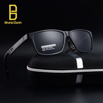 Bruno Dunn Homens Óculos de sol Polarizados do design da marca Sol Glases zonnebril mannen luneta de soleil homme, oculos de sol ray masculino