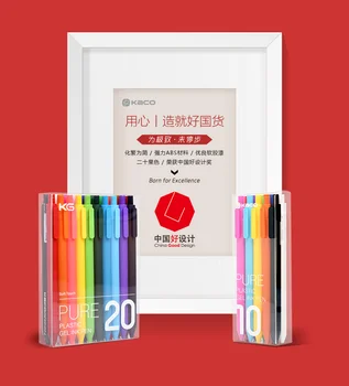 Original Xiaomi caneta Mijia ABS caneta mi Sinal de Caneta 0,5 mm de Assinatura de Canetas PREMEC Suave Suíça Recarga MiKuni Japão Tinta tinta colorida