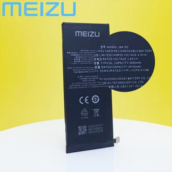 NOVO Original Meizu Pro 7, Bateria M792Q M792C M792H BA791 BA792 Bateria + Dom Ferramentas