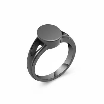 IJZ9018 Personalizado de Aço Inoxidável Cremação Anéis de Cinzas para as Mulheres #5-#10 Anel de Dedo para as Cinzas do ente querido