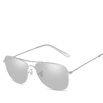 Marca Unissex Retângulo Grande de Ouro da Liga de Metal de Óculos de grau Armação de Óptica, Óculos Quadros Vintage, Óculos de Sol L7761CJ